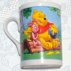 Vintage Disney Winnie the Pooh, Piglet, Tigger Coffee Mug